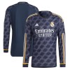 Original Fußballtrikot Real Madrid Auswärtstrikot 2023-24 Langarm Für Herren